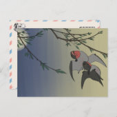 恐竜はがき – Anurognatus ポストカード (正面/裏面)