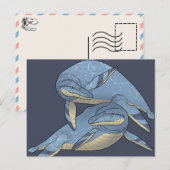 恐竜はがき – Kronosaurus ポストカード (正面/裏面)