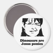 恐竜はイエスキポニーである マグネット (正面/裏面)