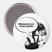 恐竜はイエスキポニーである マグネット (正面/裏面)