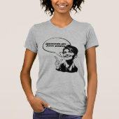 恐竜はイエス・キリストの子馬です Tシャツ (正面)