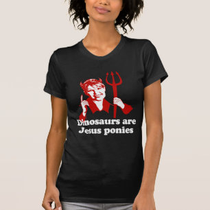 恐竜はイエス・キリストの子馬です Tシャツ