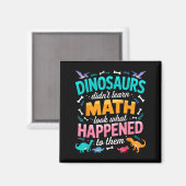 恐竜は数学を学ばなかった 面白い数学の先生 マグネット (正面/裏面)