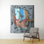 恐竜は来通り抜ける タペストリー (インサイチュ)