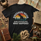恐竜は獣医に行かなかった!面白いT-Rex Tシャツ