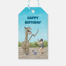 恐竜は石器時代に出会う ギフトタグ
