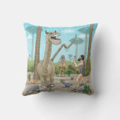 恐竜は石器時代に出会う クッション (裏面)