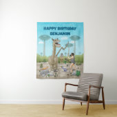 恐竜は石器時代に出会う タペストリー (インサイチュ)