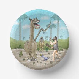 恐竜は石器時代に出会う ペーパーボウル