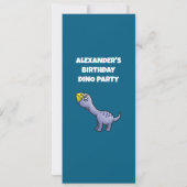 恐竜は石器時代に出会う 招待状 (裏面)