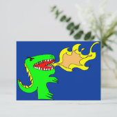 恐竜またはドラゴンアート(少しずつ) +ジョセフ·アダムス 招待状 (スタンド正面)