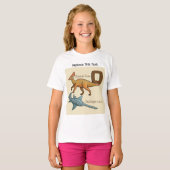 恐竜または先史時代の動物Tシャツ Tシャツ (正面フル)