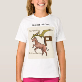 恐竜または先史時代の動物Tシャツ Tシャツ
