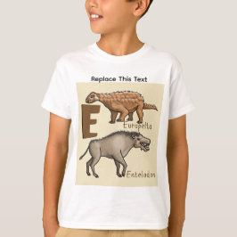恐竜または先史時代の動物Tシャツ Tシャツ