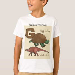 恐竜または先史時代の動物Tシャツ Tシャツ