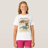 恐竜または先史時代の動物Tシャツ Tシャツ (正面フル)