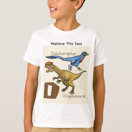 恐竜または先史時代の動物Tシャツ Tシャツ