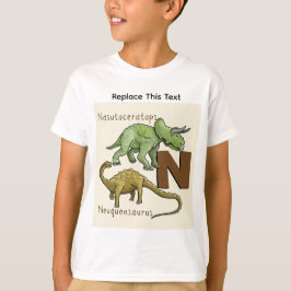 恐竜または先史時代の動物Tシャツ Tシャツ