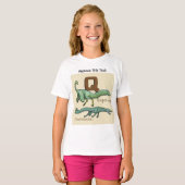 恐竜または先史時代の動物Tシャツ Tシャツ (正面フル)