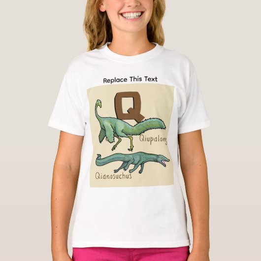 恐竜または先史時代の動物Tシャツ Tシャツ (正面)