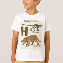 恐竜または先史時代の動物Tシャツ Tシャツ