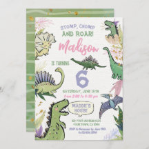 恐竜をテーマにしたパーティー誕生日