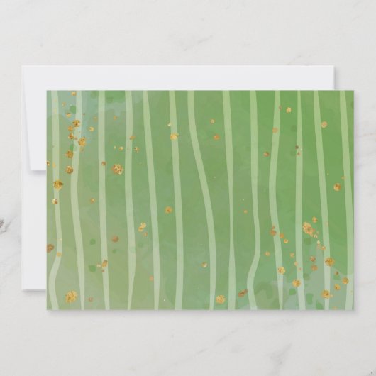 恐竜をテーマにしたパーティー2回目の誕生日 招待状 (裏面)