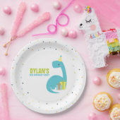 恐竜をテーマにした子供の誕生日パーティー ペーパープレート (パーティー)