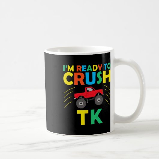 恐竜を倒すぞ！面白いＴｋスクールグッズ コーヒーマグカップ (右)