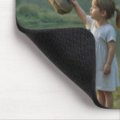 恐竜を愛している少女 マウスパッド (コーナー)