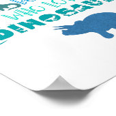 恐竜を愛する少年 ポスター (角)