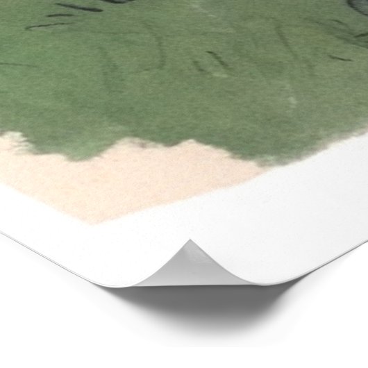 恐竜を歩く ポスター (角)