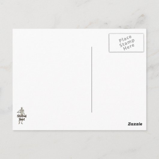 恐竜を殺す ポストカード (裏面)