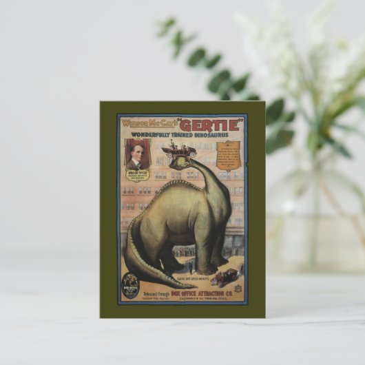 恐竜を殺す ポストカード (スタンド正面)