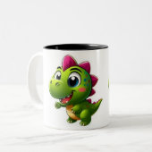 恐竜アドベンチャーシール ツートーンマグカップ (正面左)