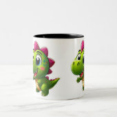 恐竜アドベンチャーシール ツートーンマグカップ (中央)