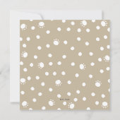 恐竜アドベンチャートレイン誕生日パーティー 招待状 (裏面)