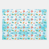 恐竜アドベンチャーラッピング紙シート ラッピングペーパーシート (正面3)