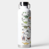 恐竜アルファベット ウォーターボトル (正面)