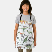 恐竜アルファベット エプロン (インサイチュ)