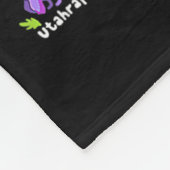 恐竜アルファベットAbc新学期学生K フリースブランケット (角)