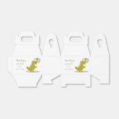 恐竜イエローグリーングレーファースト誕生日 フェイバーボックス (折り畳みなし)