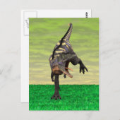 恐竜オカザウルス ポストカード (正面/裏面)