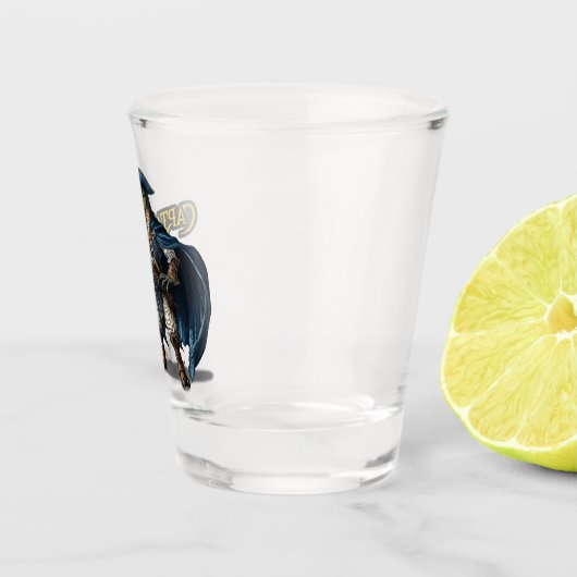 恐竜カスタム海賊撮影ガラス ショットグラス (右)