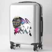 恐竜カッコいいのステッカー シール (スーツケース)