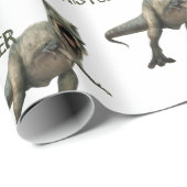 恐竜カッコいいパーティー子供の誕生日トレックス ラッピングペーパー (ロールコーナー)