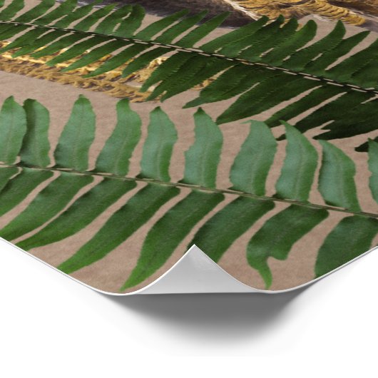 恐竜カッコいい誕生会へようこそ ポスター (角)