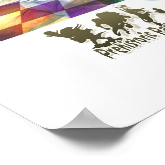 恐竜カフェ ポスター (角)