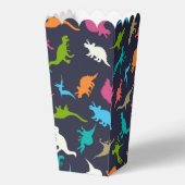 恐竜カラフルの可愛いキッシモダンュパーティー フェイバーボックス (正面)