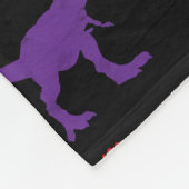 恐竜カラフルの水彩子供のパターン フリースブランケット (角)